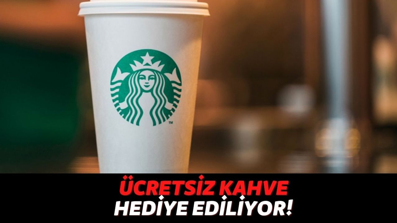 Cebinizde İstanbulKartınız Varsa Starbucks'tan Ücretsiz Kahve Alabilirsiniz! Tek Yapmanız Gereken...